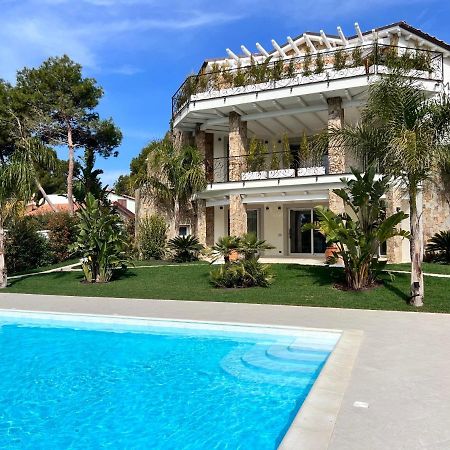 Villa Aquamarina Pintadera Blu Porto Pino Exterior foto