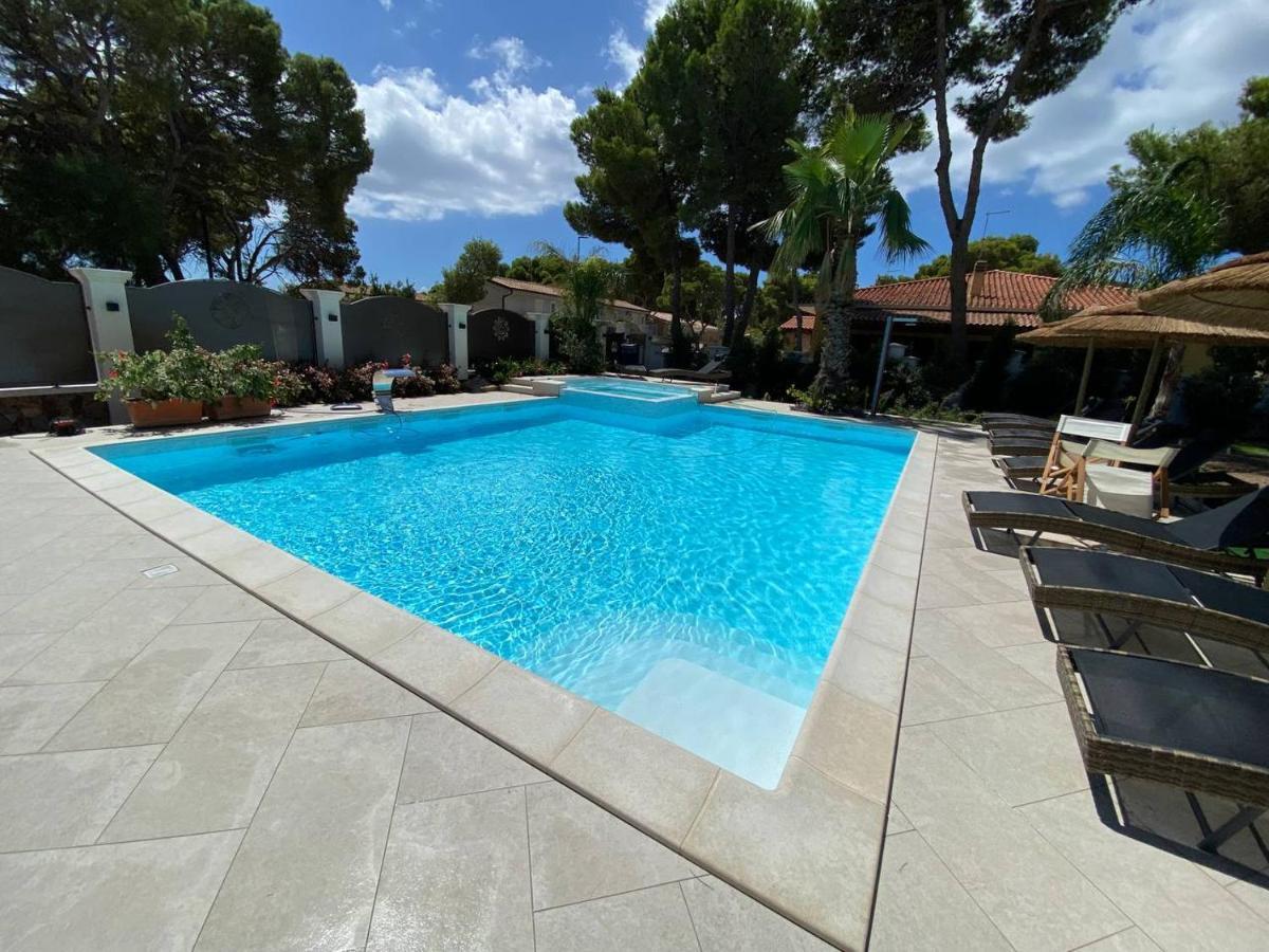 Villa Aquamarina Pintadera Blu Porto Pino Exterior foto