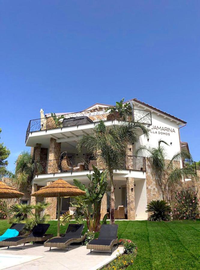Villa Aquamarina Pintadera Blu Porto Pino Exterior foto