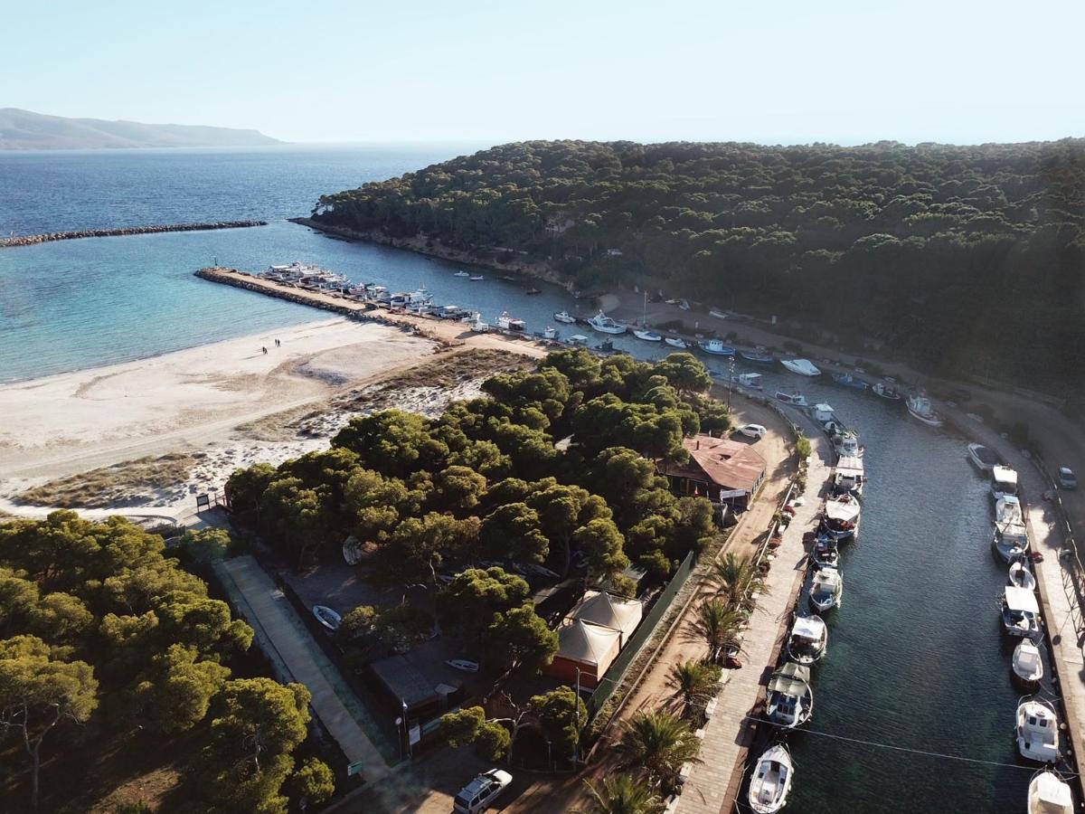 Villa Aquamarina Pintadera Blu Porto Pino Exterior foto