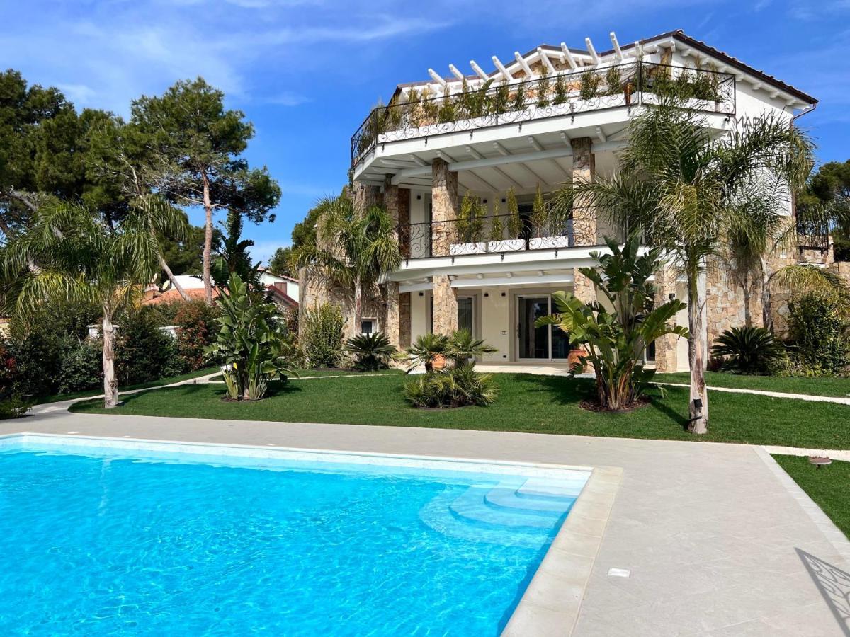 Villa Aquamarina Pintadera Blu Porto Pino Exterior foto
